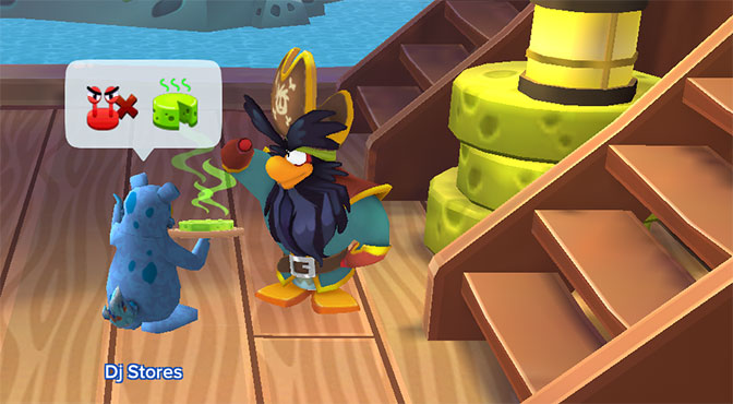 Dog puffles were eating all the stinky cheese!