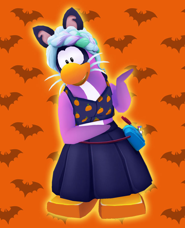 Dot's Halloween transformation