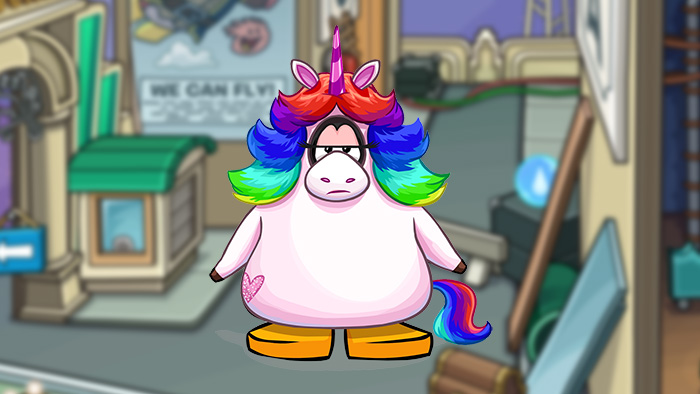 Rainbow Unicorn from the Inside Out Party