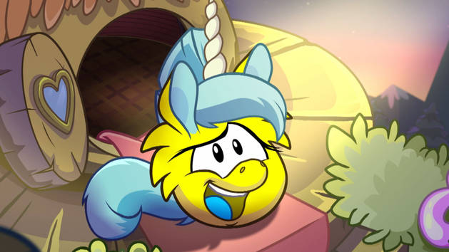 Unicorn puffle - Glitterpants